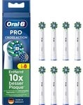 Oral-B Aufsteckb&uuml;rsten Cross Action Pro, 8er Pack, F&uuml;r eine saubere und...