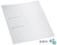 EICHNER Hefter 10 EICHNER Schlaufenhefter transparent DIN A4