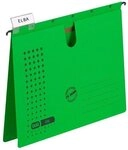 ELBA Hefter H&auml;ngehefter chic A4 230g/qm Karton (RC) gr&uuml;n VE=5 St&uuml;ck