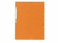 EXACOMPTA Organisationsmappe Sammelmappe DIN A4 400g/m² Colorspankarton orange