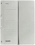 Falken Hefter &Ouml;senhefter A4 250g grau, 250g/m&sup2; halber Deckel, Manilakarton