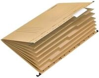 Falken Organisationsmappe Falken Personalmappe 15046560 DIN A4 braun