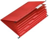 Falken Organisationsmappe Falken Personalmappe 15046580 DIN A4 rot