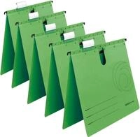 Herlitz Hefter H&auml;ngehefter 230g/qm gr&uuml;n VE=5 St&uuml;ck