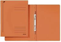 LEITZ Schulheft 3040 Spiralhefter - A4 250 Blatt kfm. Heftung Recycling-Karton orange