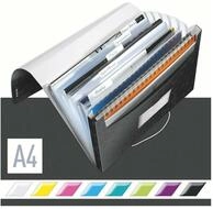 LEITZ F&auml;chermappe F&auml;chermappe WOW 4589 6 F&auml;cher schwarz