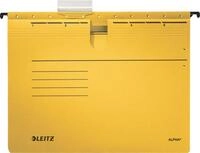 LEITZ Hefter H&auml;ngehefter ALPHA A4 kfm. Heftung gelb