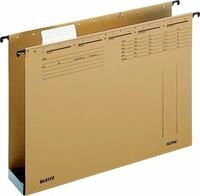 LEITZ Hefter H&auml;ngesammler Alpha 60mm 320g/qm Karton naturbraun