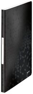 LEITZ Aktenordner 1 Sichtbuch mit 40 H&uuml;llen WOW Pr&auml;sentationsmappe - schwarz