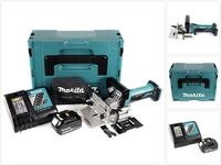 Makita Nutfr&auml;se DPJ 180 RM1J 18 V Li-Ion Akku Nutfr&auml;se im Makpac + 1 x 4,0 Ah Akku