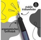 Online Pen F&uuml;ller Slope, ergonomisch, ideal f&uuml;r die Schule, inkl. Tintenpatrone