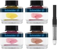 SCHNEIDER F&uuml;llhalter Schreibger&auml;teset Tintenglas 15 ml / Tintenkonverter VE=5