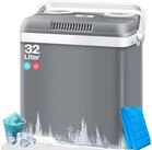 KESSER K&uuml;hlbox, 32 l, Thermoelektrische K&uuml;hlbox k&uuml;hlt & w&auml;rmt 12V / 230V