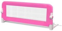 vidaXL Bett Kleinkind Sicherheit Bettgitter 102x42 cm Rosa (1-tlg)