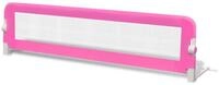 vidaXL Bett Kleinkind Sicherheit Bettgitter 150x42 cm Rosa (1-tlg)