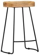 vidaXL Barhocker, Gavin Barhocker 2 Stk. Massivholz Mango