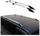 OMAC Dachtr&auml;ger Dachreling f&uuml;r Mercedes Vito W639 W447 2003-2025 Langer L2 Alu Grau