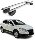 OMAC Dachtr&auml;ger Gep&auml;cktr&auml;ger f&uuml;r Suzuki SX-4 S-Cross 2013-2023 ABE Aluminium Grau