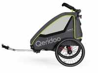 Qeridoo Fahrradkinderanhänger Qeridoo Fahrradanhänger Qupa 2 Modell 2023