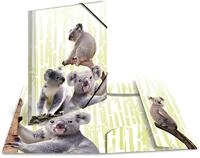 HERMA Organisationsmappe Herma Sammelmappe Eckspanner PP A4 Koalafamilie