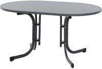 Siena Garden Gartentisch Paco (1-St), BxTxH: 90x140x71 cm, Stahl / Melamin,