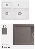 Systemceram K&uuml;chensp&uuml;le Sp&uuml;lmodul KeraDomo CENTRA 90 (f&uuml;r 60 cm