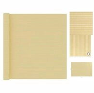 vidaXL Teppich Zeltteppich 400x600 cm Beige Wohnwagen Teppich Vorzelt Unterlage,
