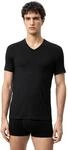 V-Shirt MEY "Hybrid", Herren, Gr. S, schwarz, Jersey, Obermaterial: 57%...