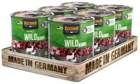 Belcando Baseline Wild & Ente - getreidefreies Nassfutter mit Distel&ouml;l 6x800g,