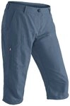 Maier Sports Caprihose Neckar kurze Hose Damen, luftige Wanderhose, leichte