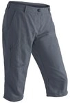 Maier Sports Caprihose Neckar kurze Hose Damen, luftige Wanderhose, leichte