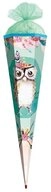 Roth Schult&uuml;te Eule Lieselotte, 85 cm, eckig, mintfarbiger T&uuml;llverschluss,