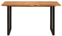vidaXL Esstisch, Esszimmertisch 140&times;70&times;76 cm Akazie-Massivholz