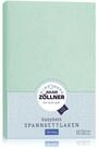 Spannbettlaken Spannbettlaken Z&Ouml;LLNER Jersey LB 70x140 cm gr&uuml;n Spannbetttuch