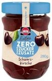 SCHWARTAU Fruchtaufstrich, Schwartau Extra Zero Schwarzkirsche ohne Zuckerzusatz