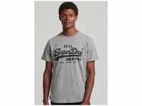 Superdry T-Shirt Superdry Herren T-Shirt VINTAGE VL NOOS TEE Athletic Grey Marl...