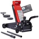 Arebos Rangierwagenheber Rangierwagenheber 3t Hydraulisch mit Fu&szlig;pedal & Gummi-Pads,