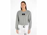 Calvin Klein Underwear Sweatshirt L/S SWEATSHIRT im Cropped-Design, grau