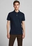 Jack & Jones Poloshirt JJEPAULOS Poloshirt mit klassischem Kragen und figurbetonter