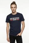 Jack & Jones PlusSize "JJECORP LOGO TEE SS O-NECK NOOS PLS" Baumwolle, regular fit