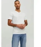 Jack & Jones V-Shirt JJEORGANIC mit V-Ausschnitt, l&auml;ssig kombinierbar, ideal f&uuml;r