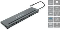 Conceptronic Laptop-Dockingstation Conceptronic DONN17G 12-in-1 USB Typ-C zu 3x...