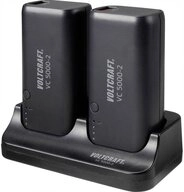 VOLTCRAFT Ladestation mit 2 Powerbanks 5000 mAh VC-11785290 Powerbank