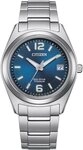 Citizen Solaruhr FE6151-82L, Armbanduhr, Damenuhr, Titanarmband, Datum, Leuchtzeiger