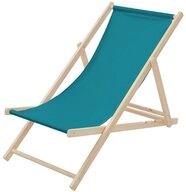 ECD Germany Gartenliege Holz Liegestuhl Beachstuhl klappbarer Strandstuhl Strandliege