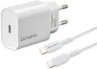 4smarts 4smarts Schnelllade-Set 20W mit 1.5m USB-C zu USB- Induktions-Ladeger&auml;t