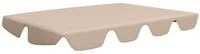 vidaXL Pavillon-Ersatzdach Ersatzdach f&uuml;r Hollywoodschaukel Beige...