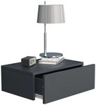 VCM Nachttisch Usal M 45 15x45x30cm (1-St), Nachtschrank, Wandschublade,...