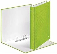 LEITZ Pr&auml;sentationsordner WOW Ringbuch 2-Ringe gr&uuml;n 4,0 cm DIN A4