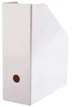LANDRE Stehsammler Color (breit), f&uuml;r Format A4/ C4, Karton, breit wei&szlig; 10.5 cm x